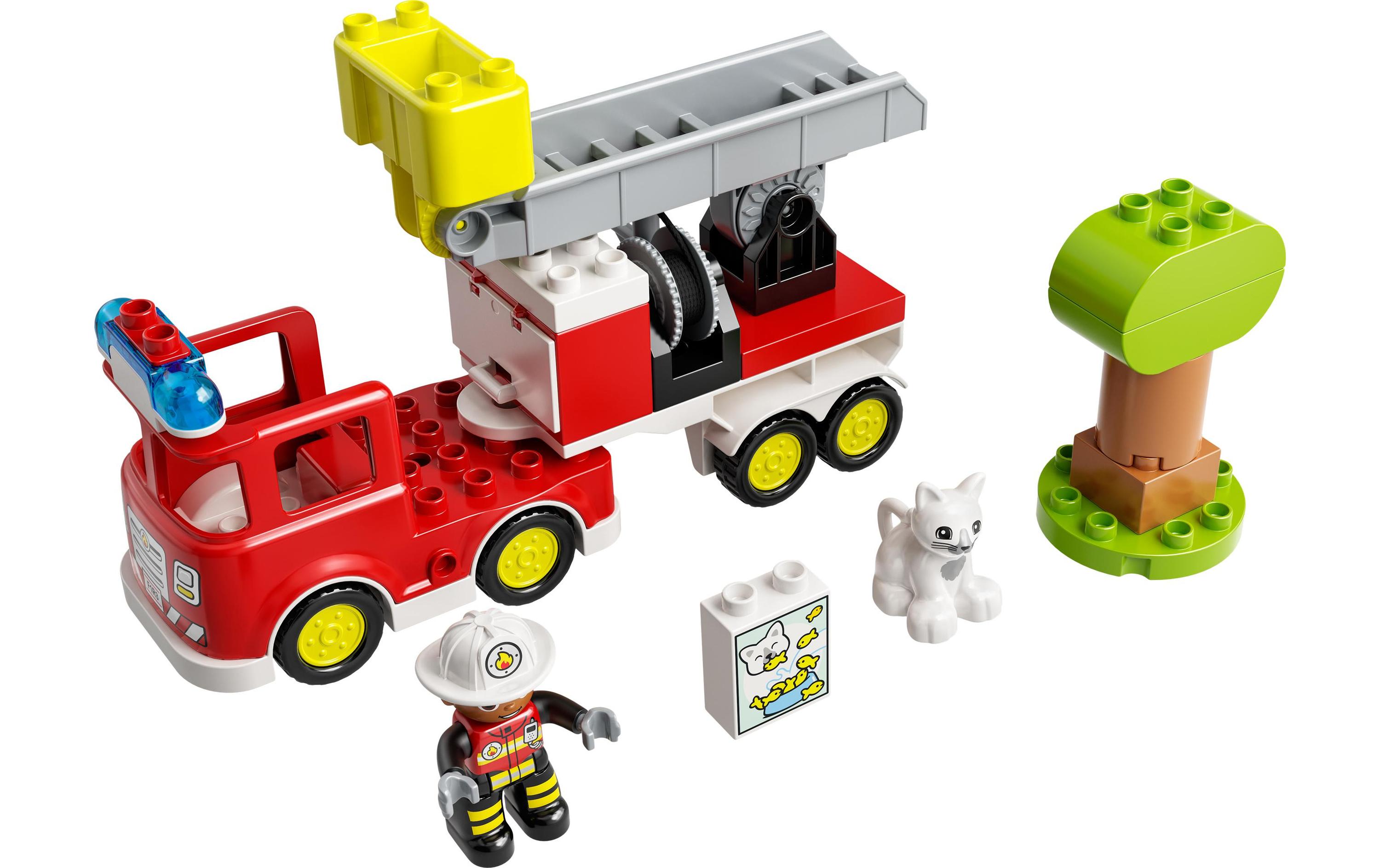 DUPLO® Feuerwehrauto 10969Rettungseinsätze mit dem Feuerwehrauto