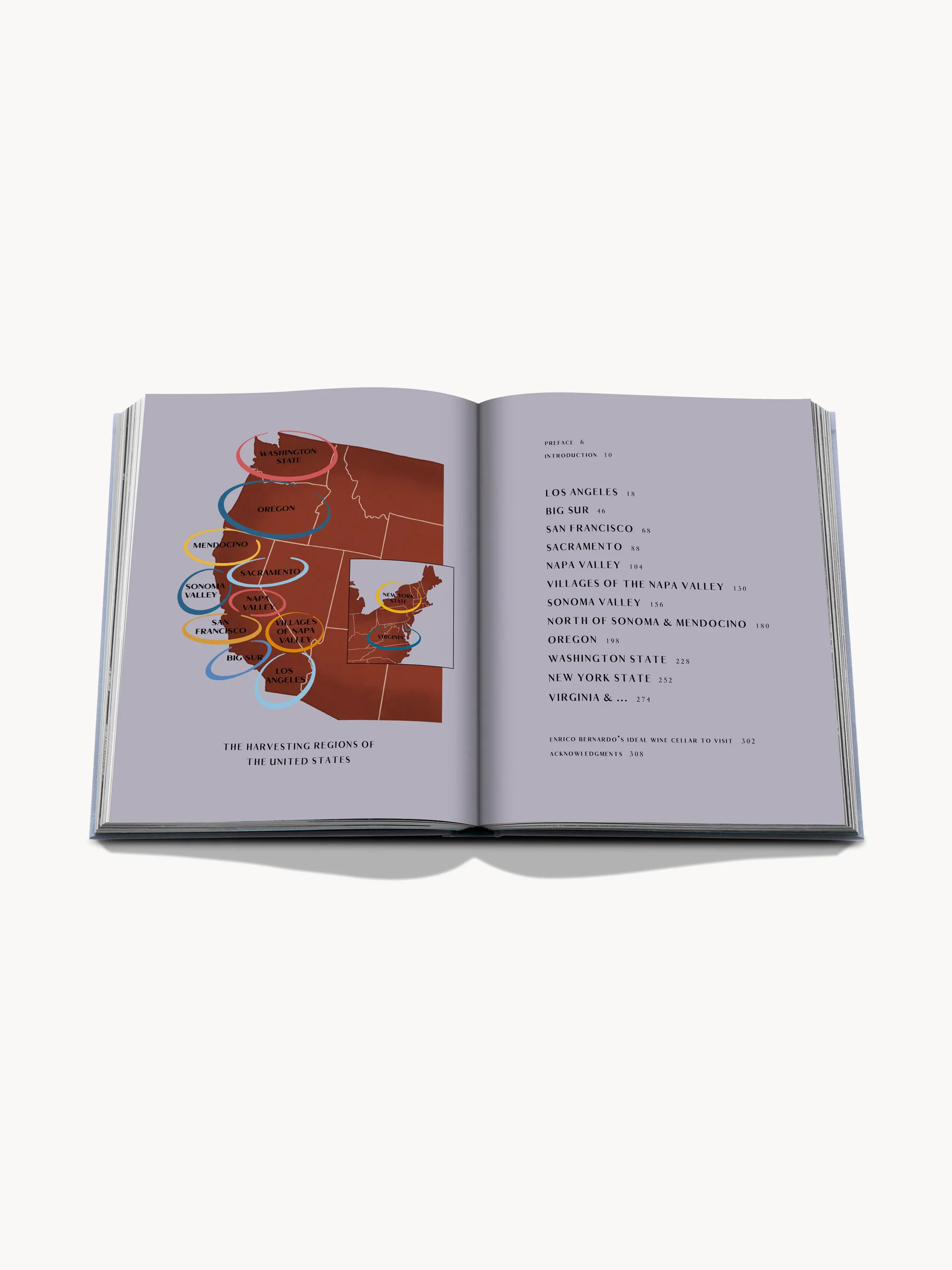 Koffietafelboek Wine & Travel USA