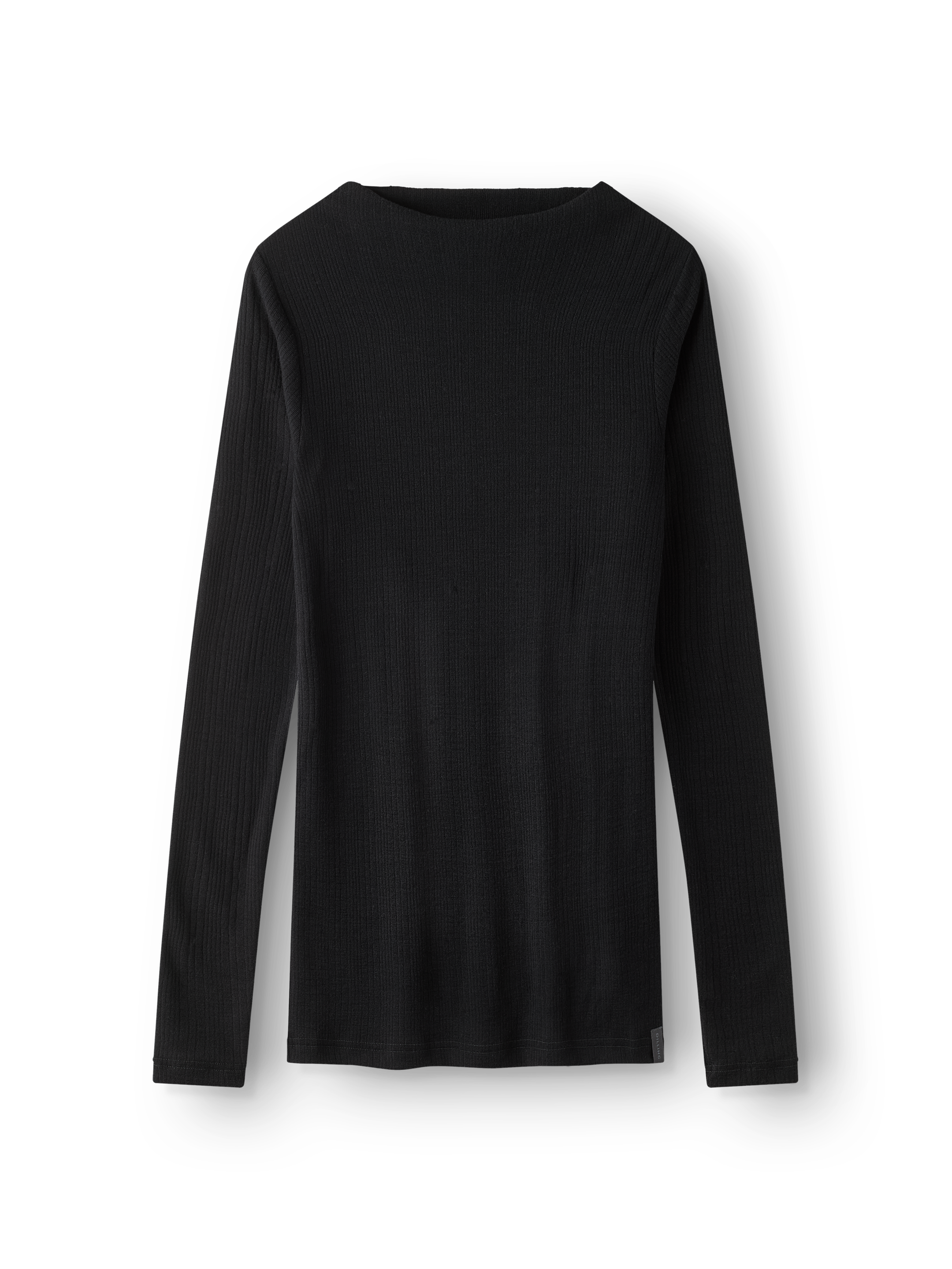 Shirt hoogsluitend van merinowol voor dames