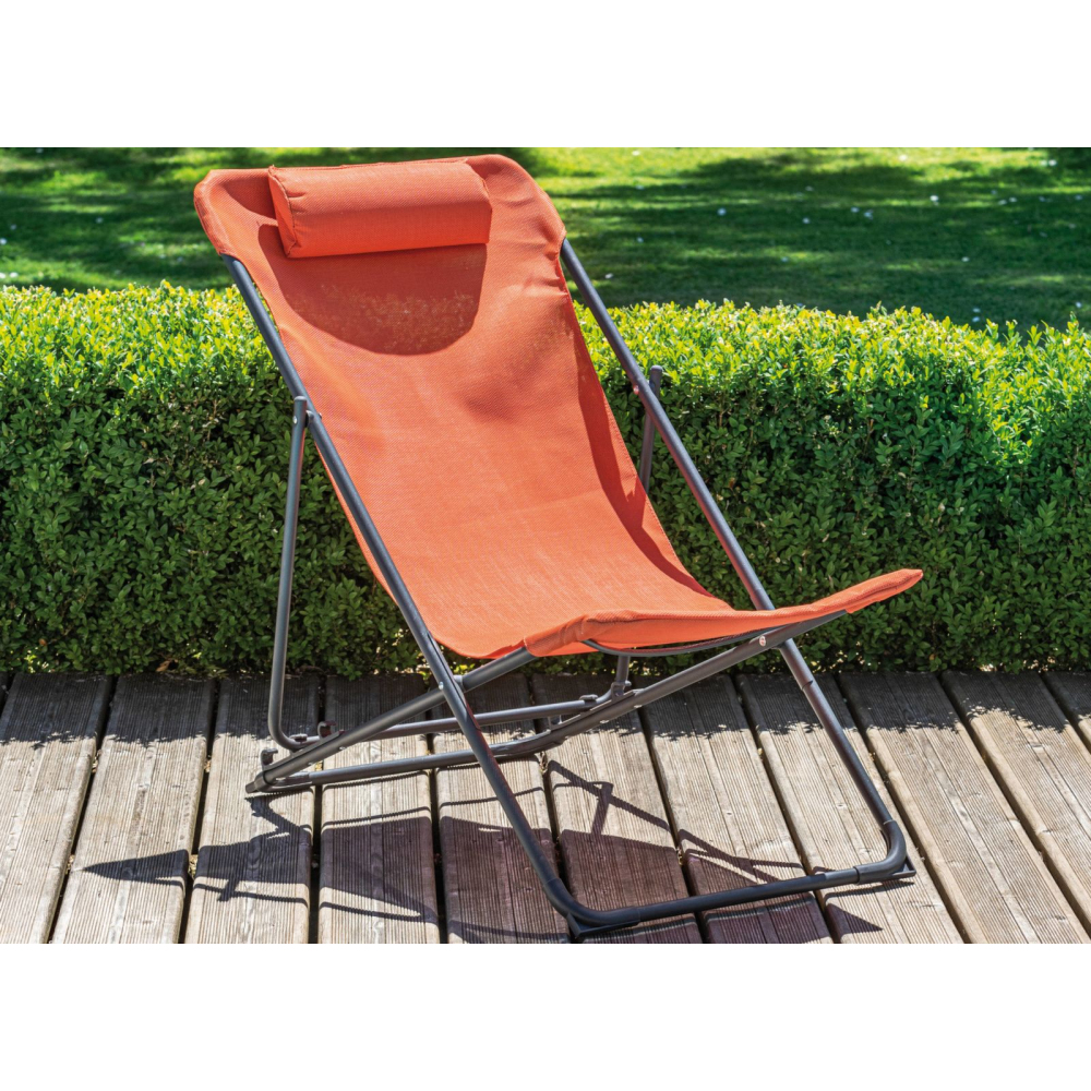 Chilienne en acier et toile globe