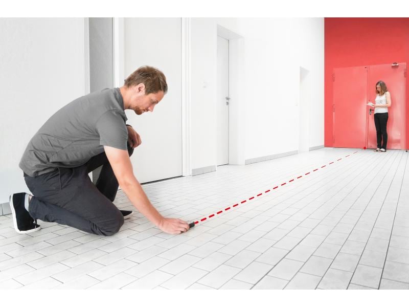 Einhell Laser-Distanzmesser TC-LD 25 25 m Zur einfachen Messung von Strecken, Flächen oder Volumen