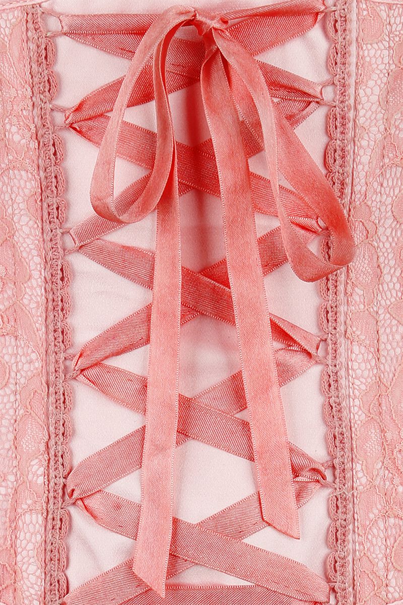 Corset avec Dentelle | Gothicana by EMP Ceinture Corset