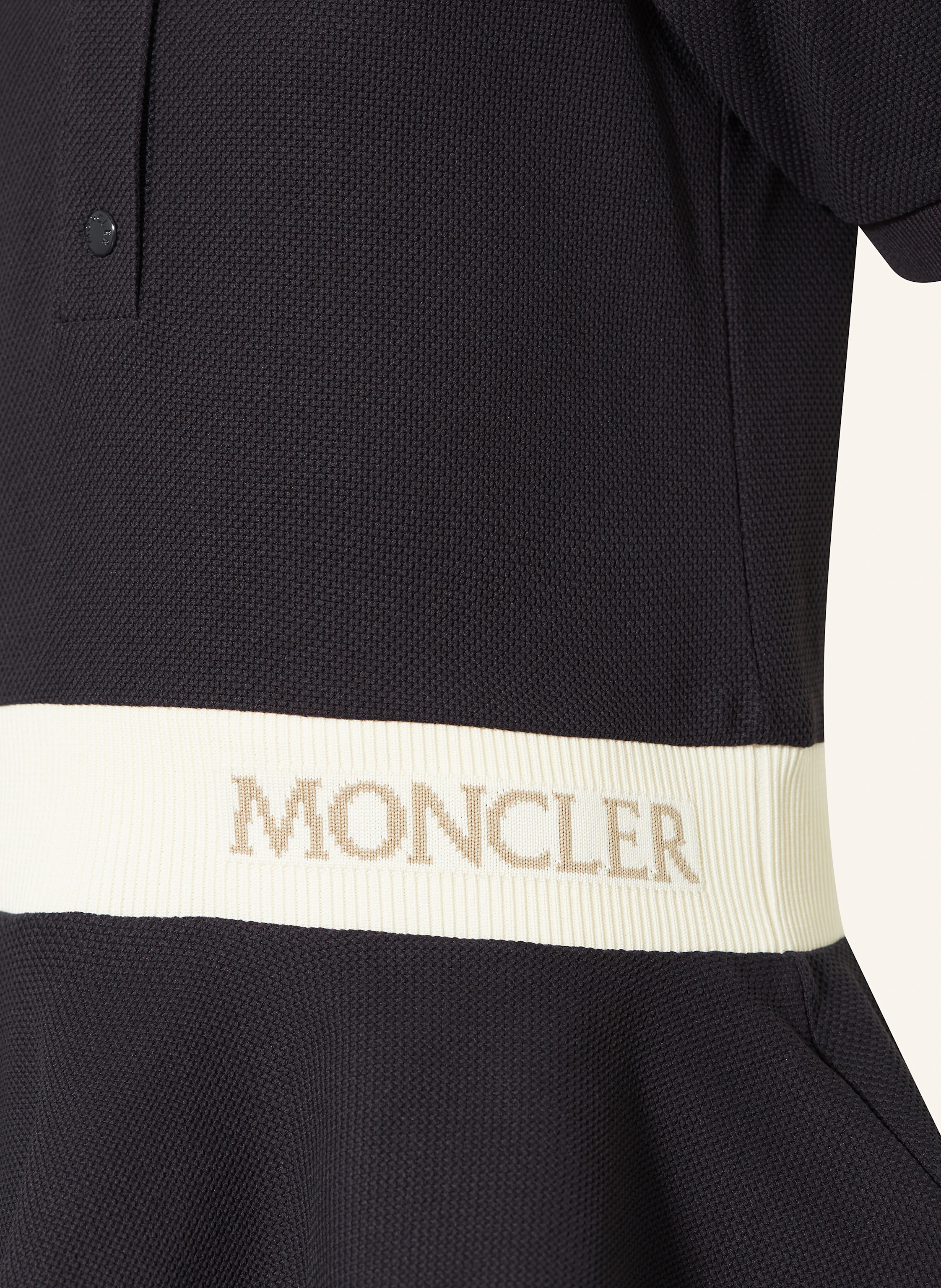 MONCLER enfant Piqué-Kleid