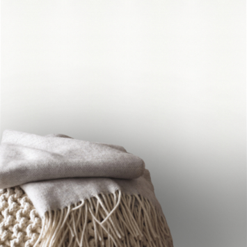 Overschilderbaar vliesbehang extra breed Textil 100281