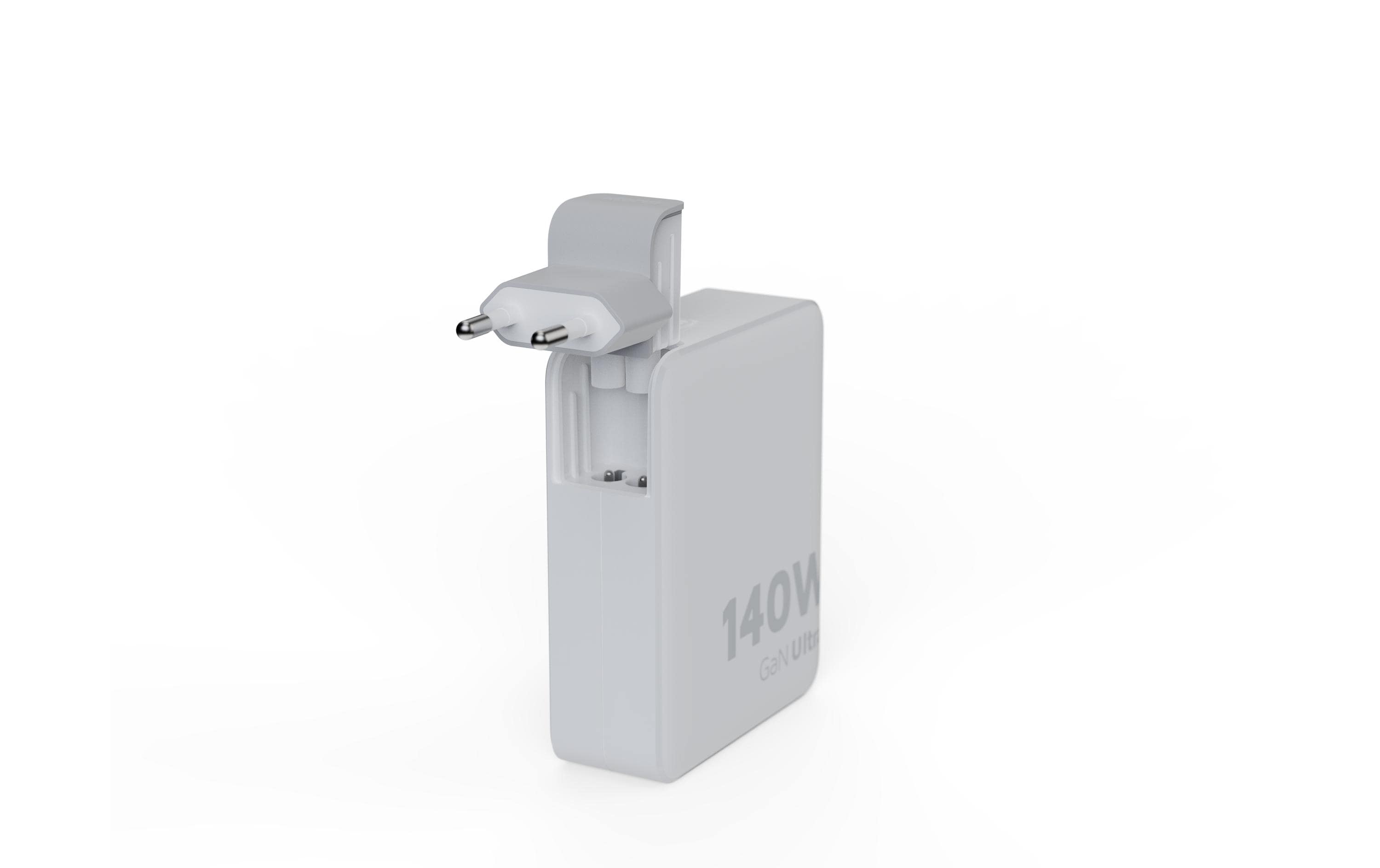USB-Wandladegerät XVC2140<br>Schnellladefähiges Ladegerät mit USB-C unf USB-A, inkl. EU, UK, US Steckern