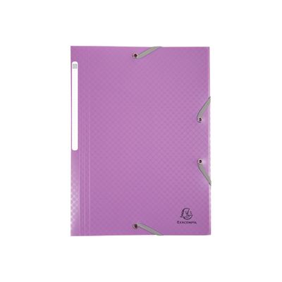 Exacompta Forever Young - Chemise à 3 rabats - A4 - pour 250 feuilles - disponible dans différentes couleurs
