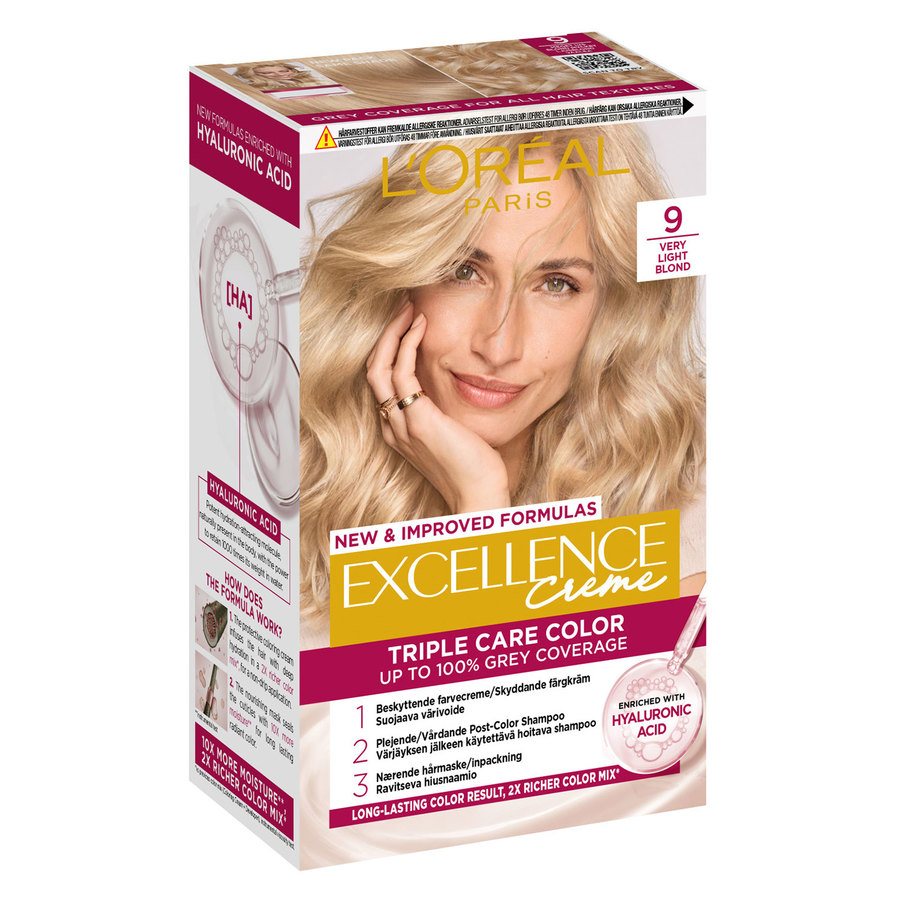 L'Oréal Paris Excellence Creme 9 Very Light Blonde
