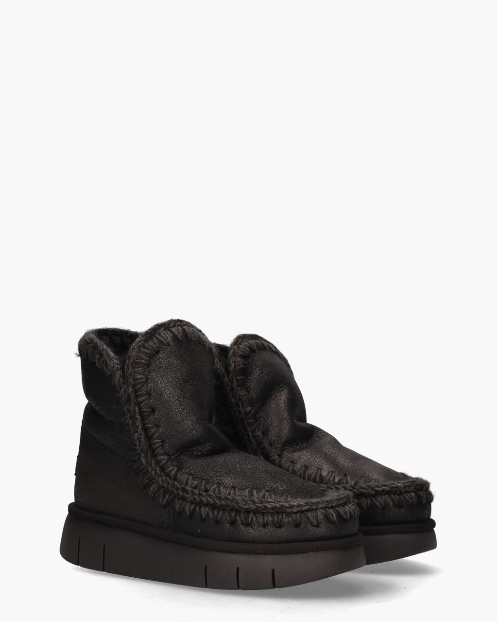 Mou Eskimo 18 Bounce Zwart Dames Enkelboots