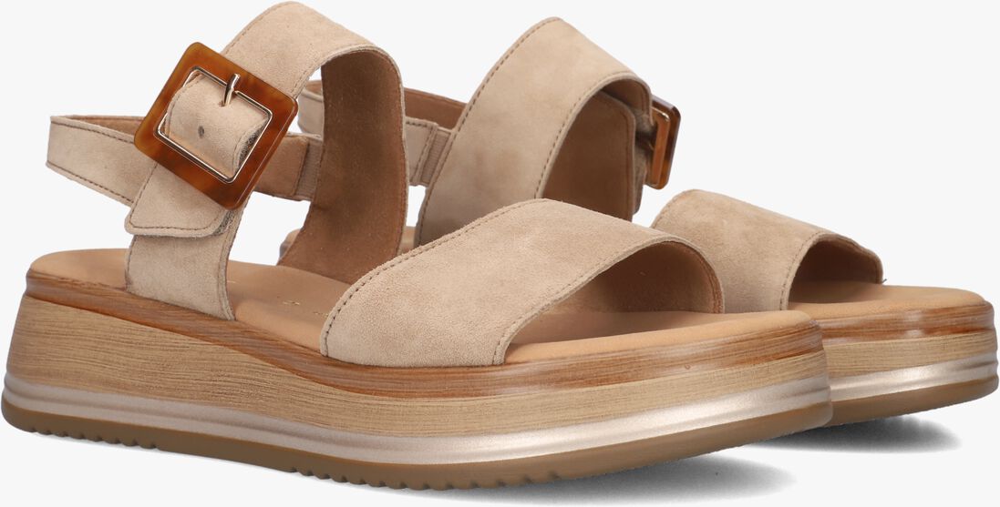 camel gabor platte sandalen 744.4