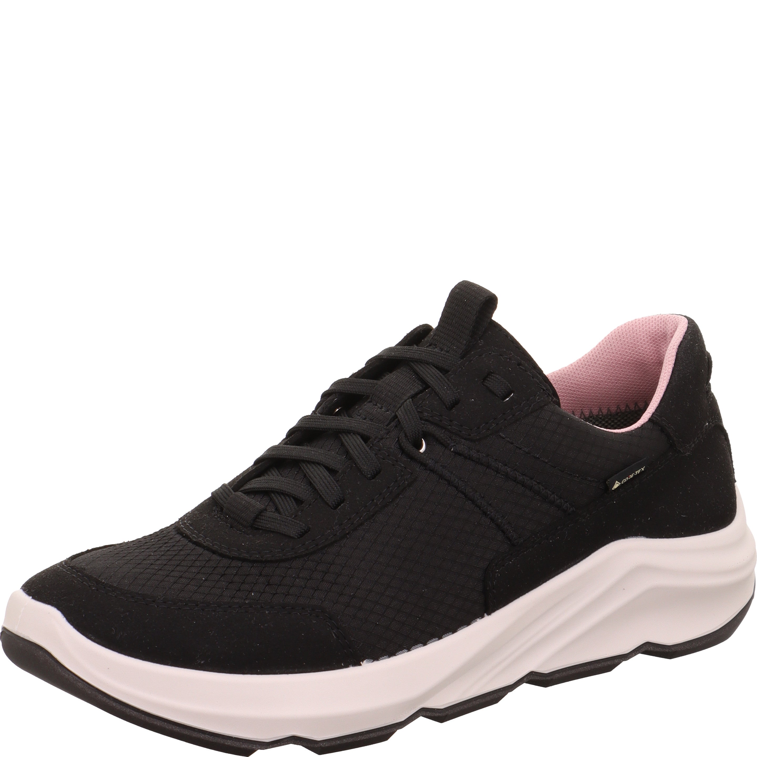 legero BLISS Damen  Sneaker low mit Schnürung - Farbe: Schwarz - Größe: 5.5