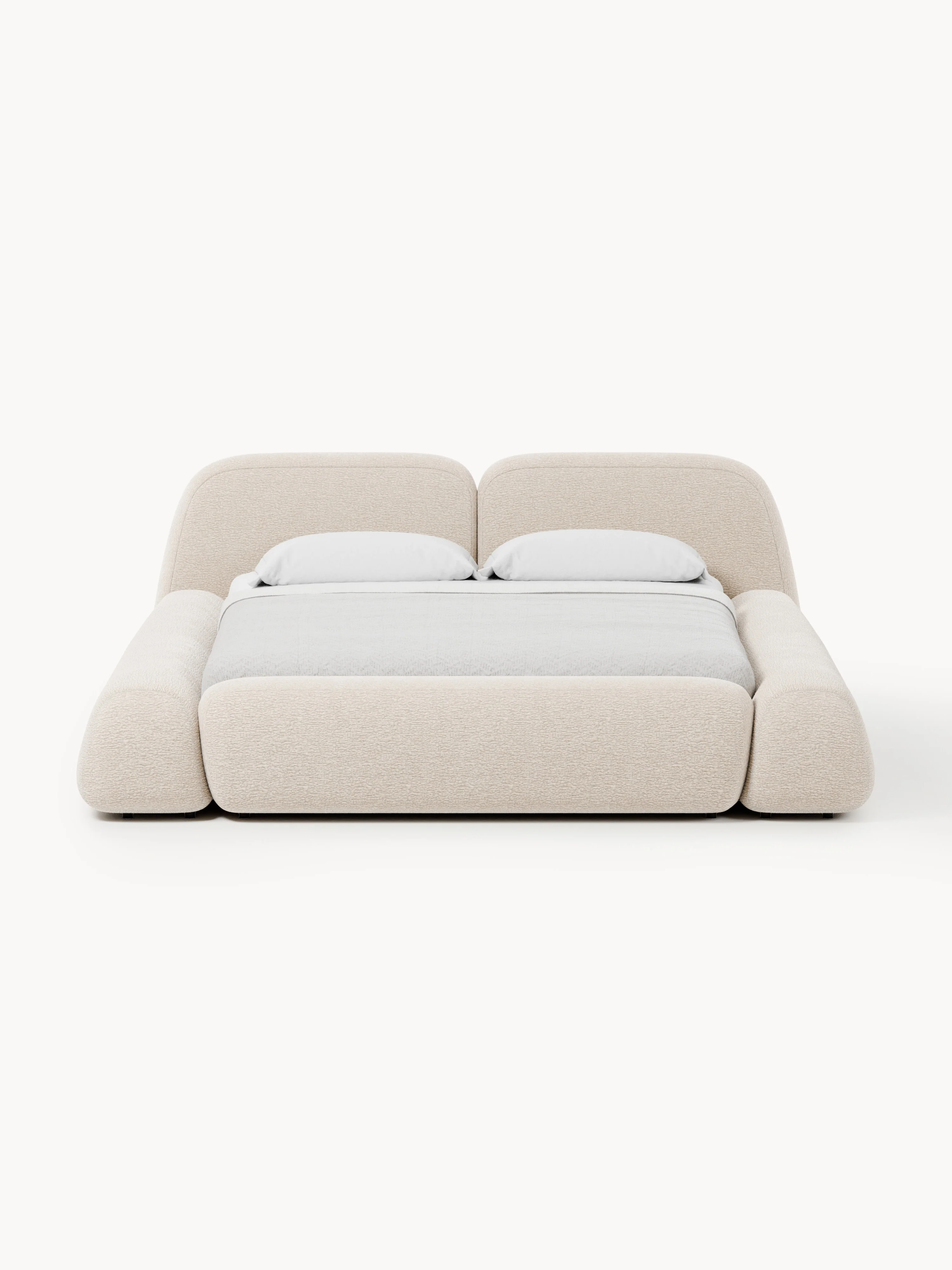 Gestoffeerd bed Wolke