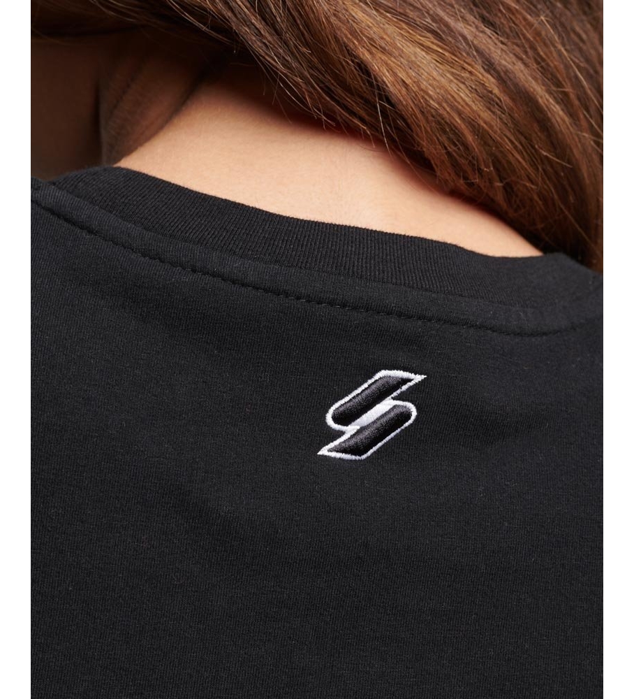 Camiseta Superdry Sport Luxe Graphic preta