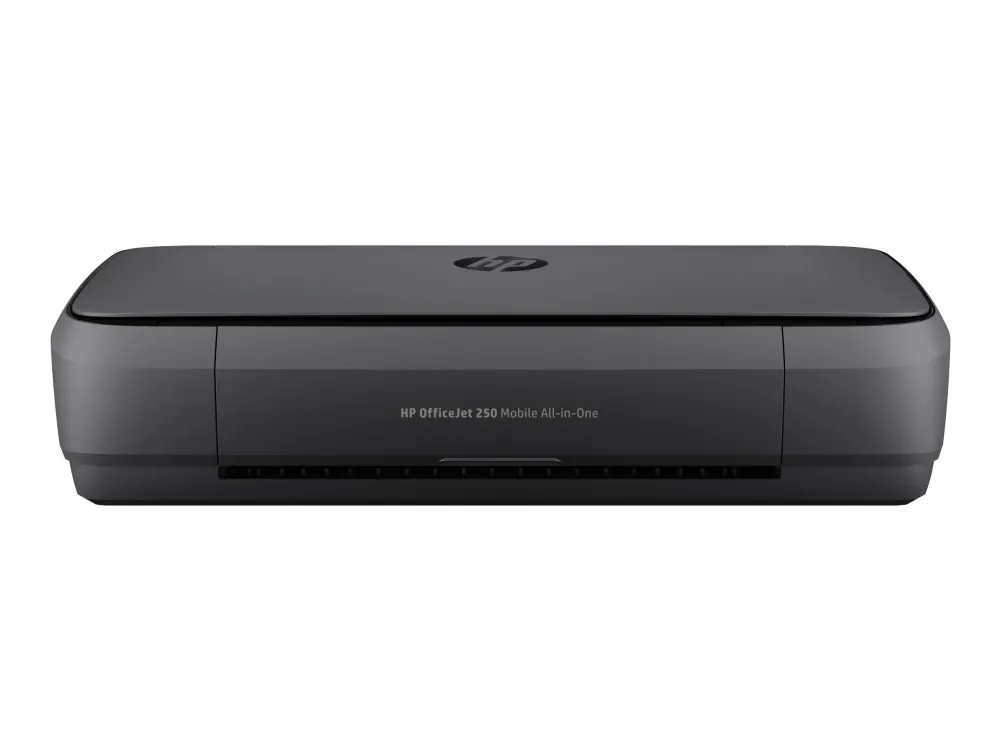 HP Officejet 250 Mobile All-in-One - Multifunktionsprinter - farve - blækprinter - Legal (216 x 356 mm) (original) - A4/Legal (medie) - op til 8 spm (kopiering) - op til 10 spm (udskriver) - 50 ark - USB 2.0, USB vært, Wi-Fi