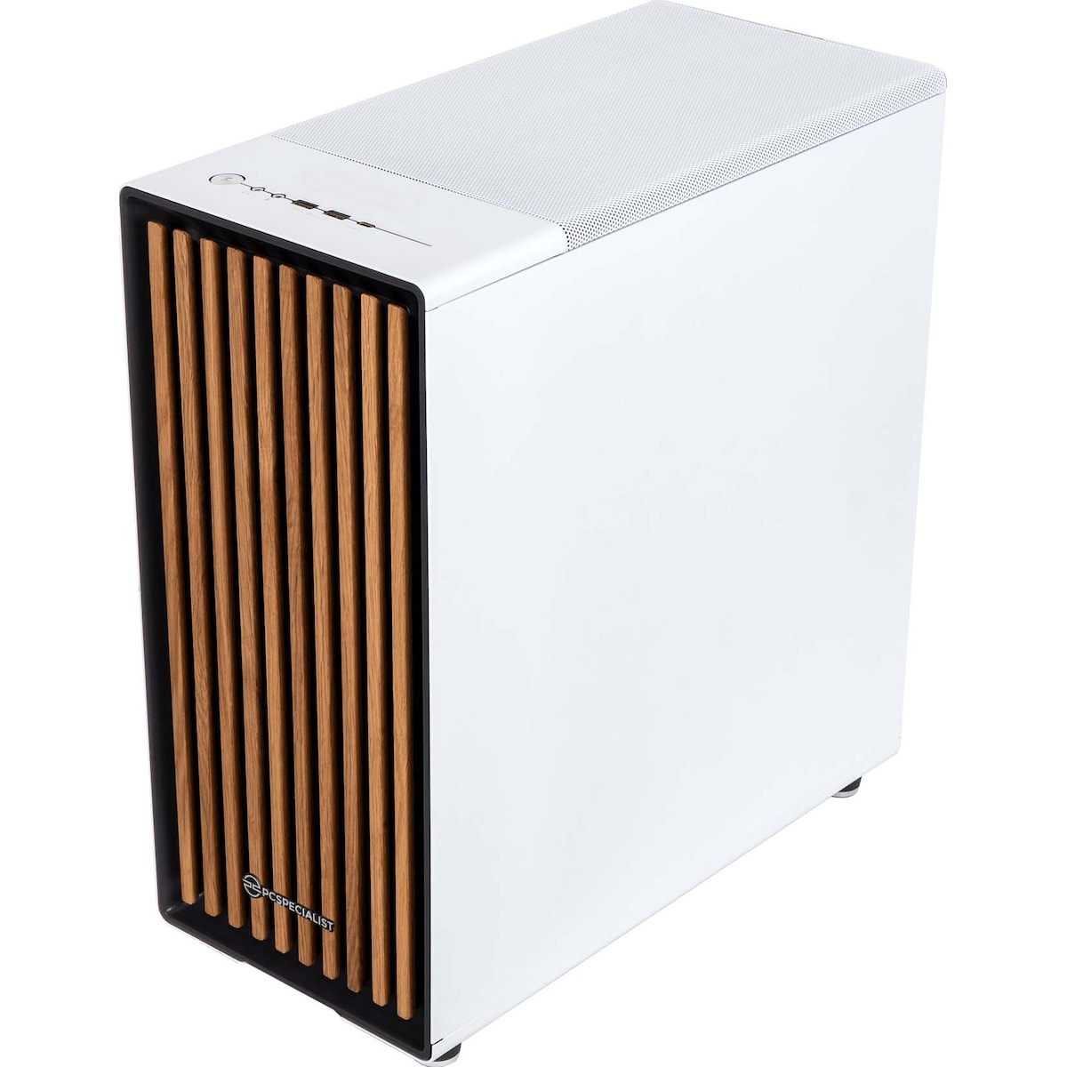 PCSpecialist North 100 i7-14F/16/1000/4070 Super gaming-PC (hvit)
