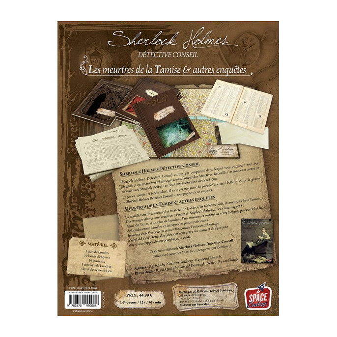 Sherlock Holmes Détective Conseil : Meurtres sur la Tamise