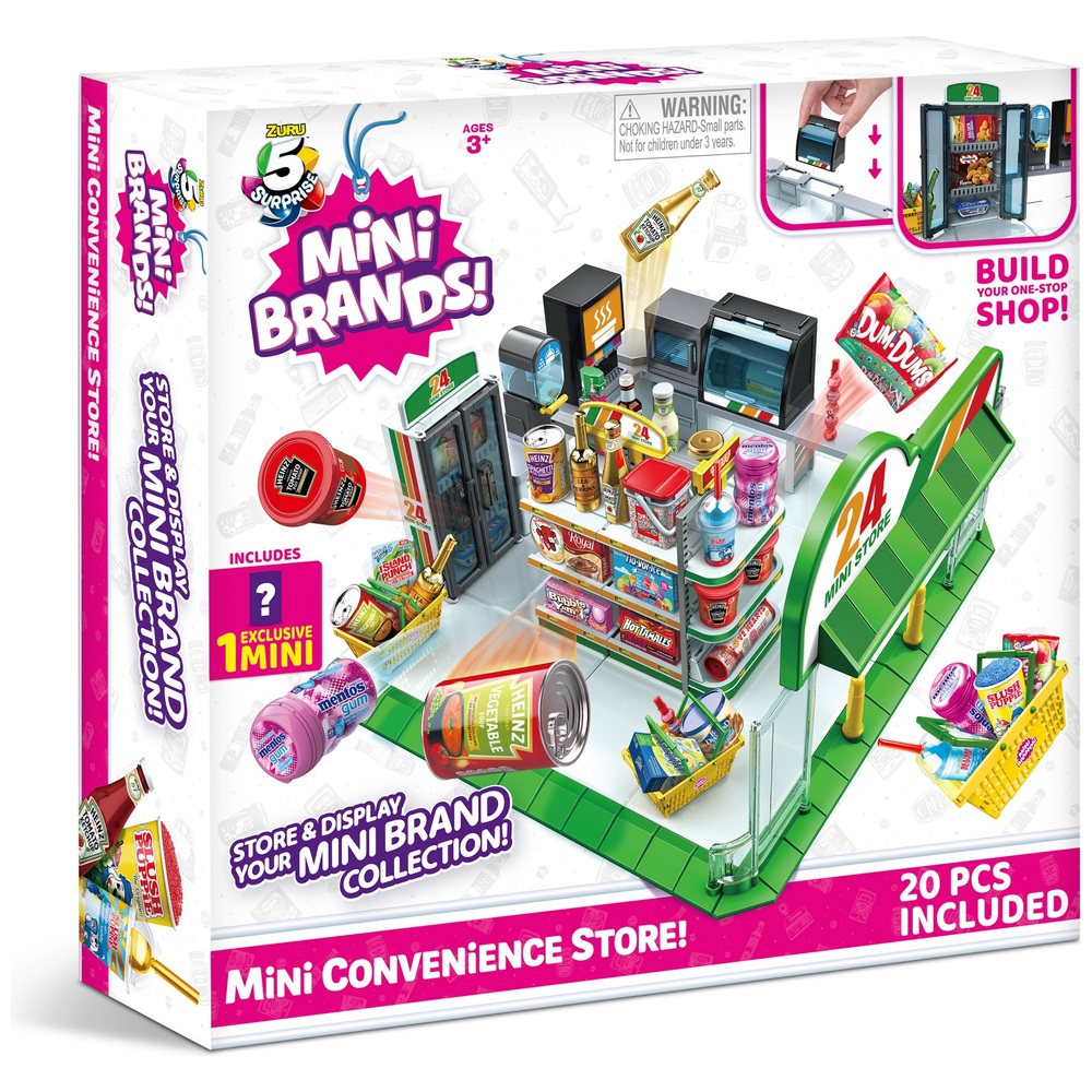 Überraschungs-Mini-Marken Mini-Supermarkt-Spielset von ZURU