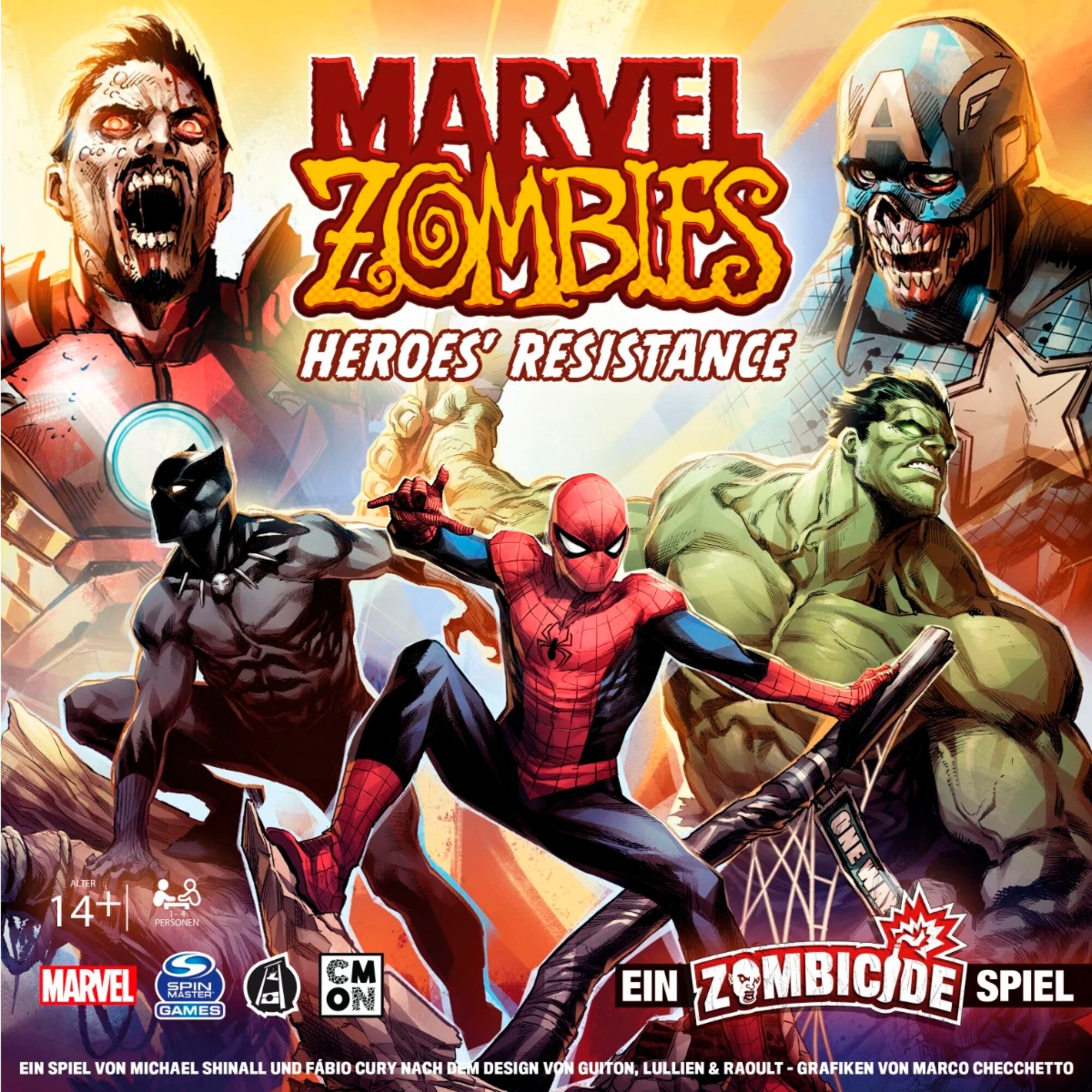 Asmodee Brettspiel Marvel Zombies Heroes' Resistance - Ein Zombicide-Spiel