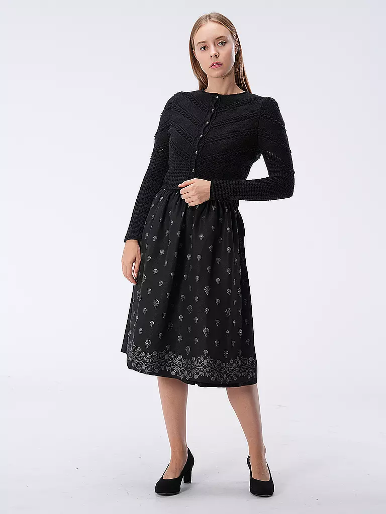 GOTTSEIDANK Trachten Strickjacke OPHELIA schwarz