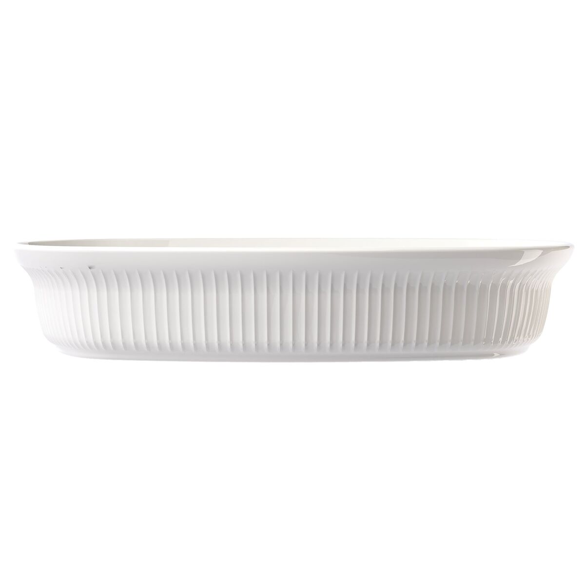 Hammershøi ildfast form 32 x 24 cm, hvit