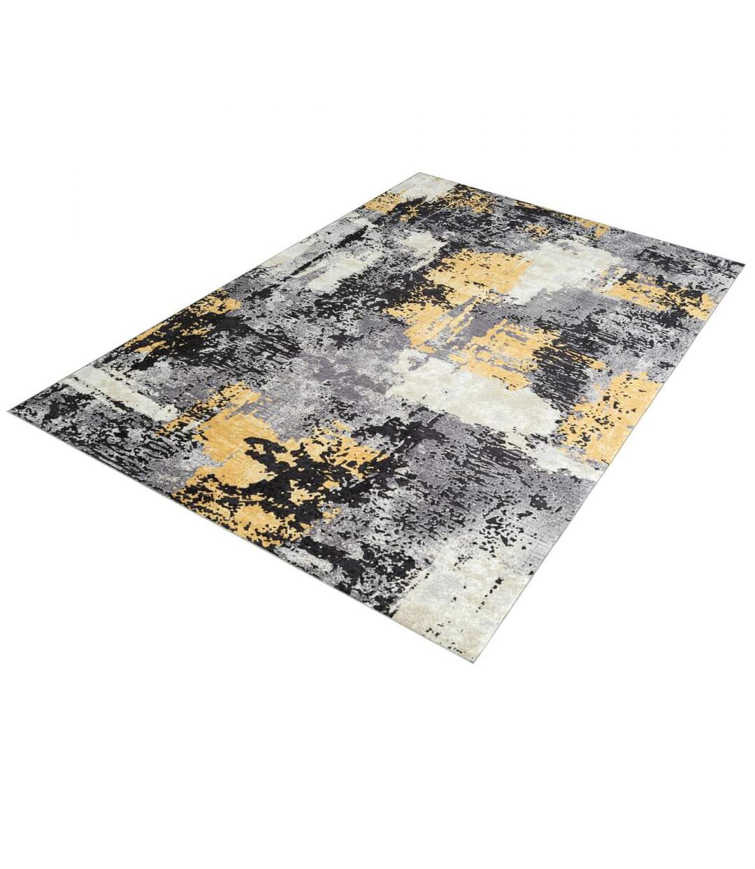 Tapis salon IMPNUM 36 en polyester doux et soyeux Lavable 30°