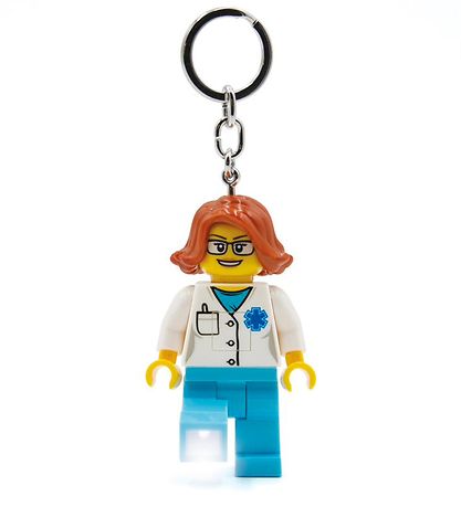 LEGO® Schlüsselanhänger m. Taschenlampe - LEGO® Ärztin
