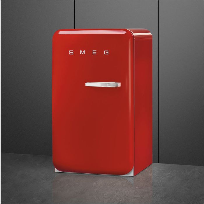 SMEG Stand-Kühlschrank 50's Retro Style FAB10LRD5 Rot