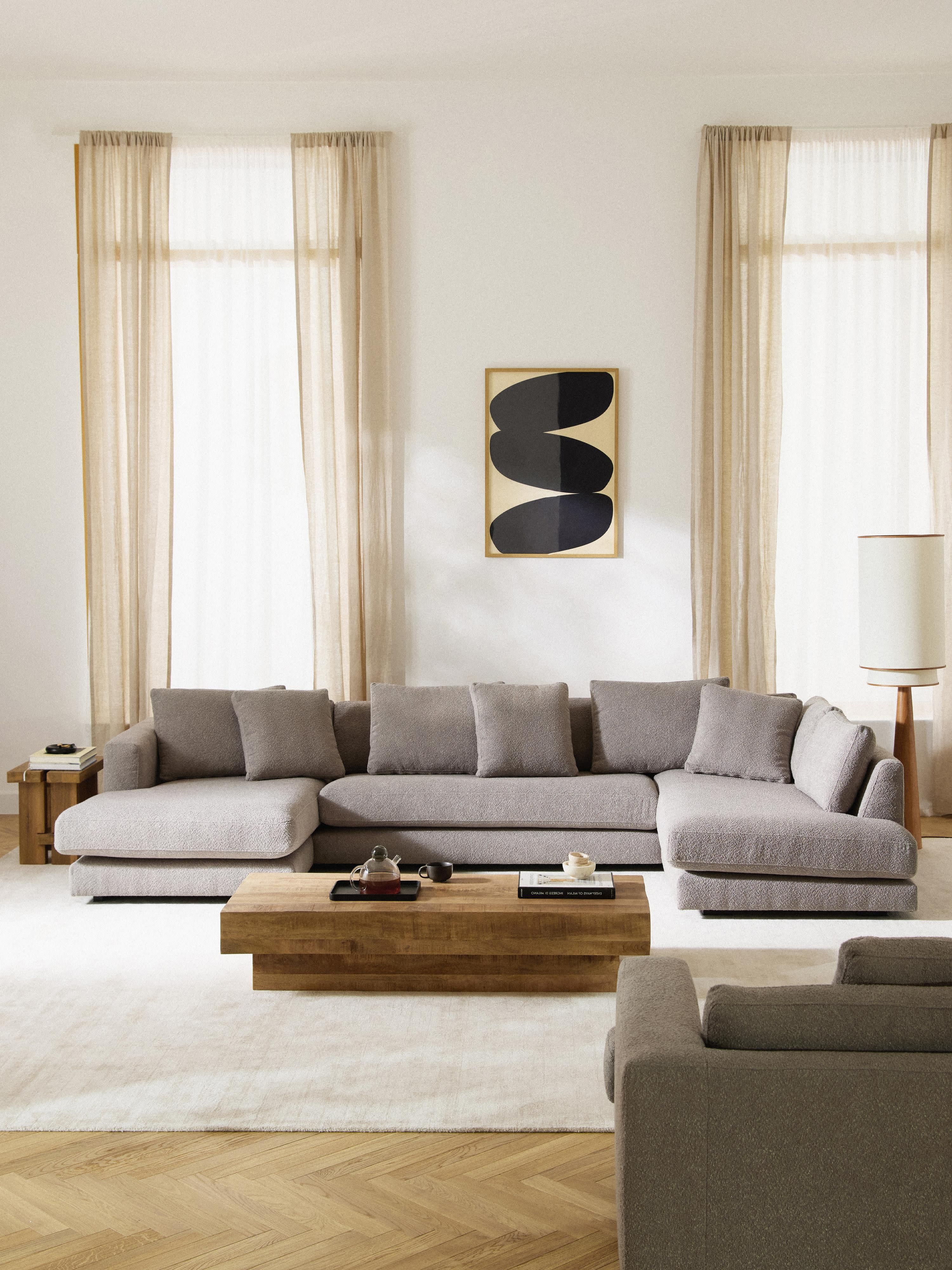 Bouclé U-bank Tribeca