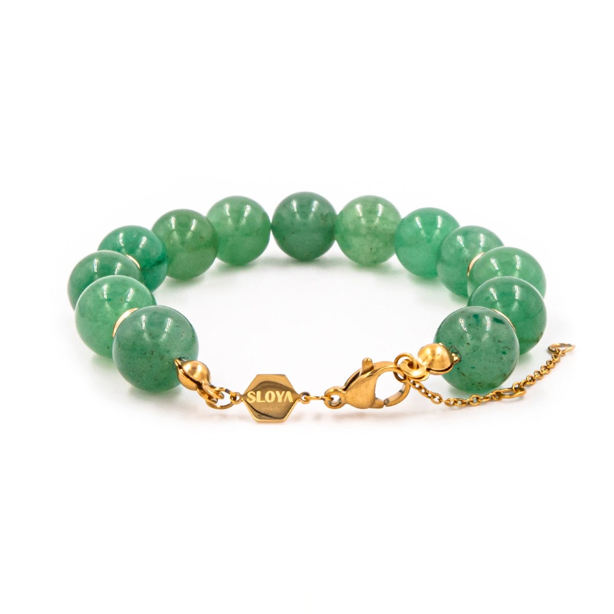 Bracelet Kamelia en pierres naturelles Aventurine