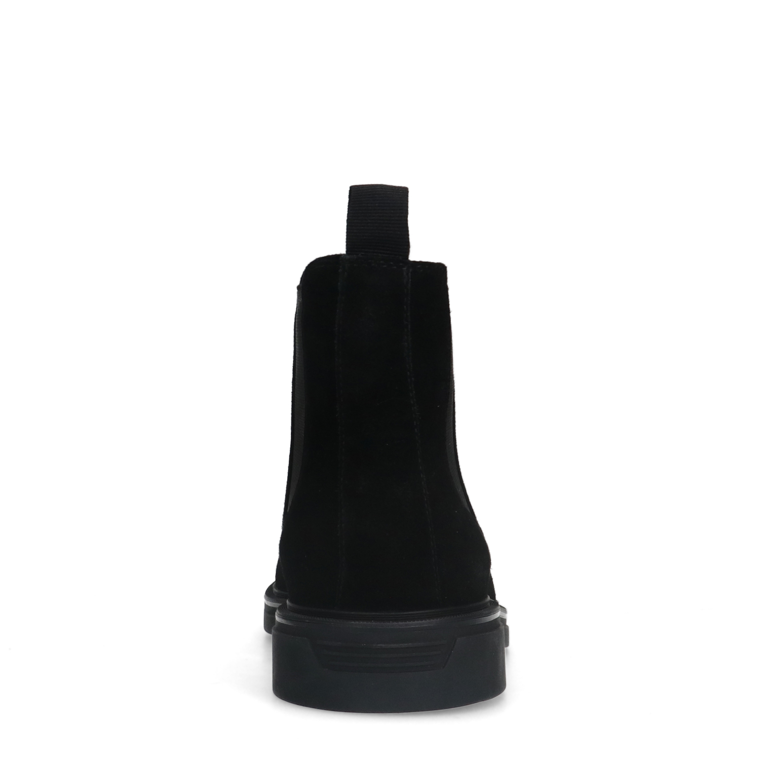 Zwarte suède chelsea boots