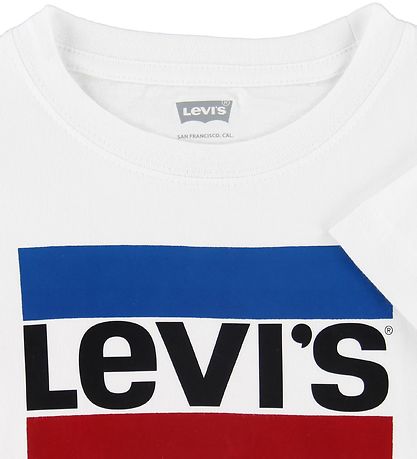Levis T-Shirt - Weiß m. Logo