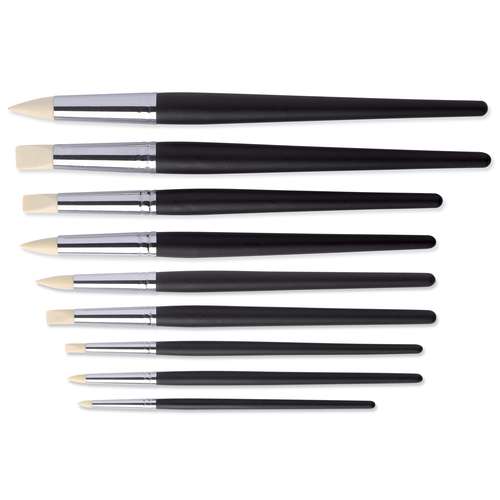 Gummipinsel-Set, 9-teilig