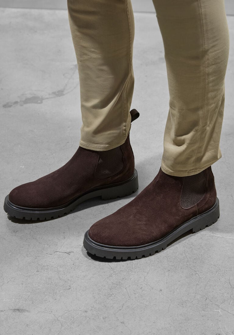 bruine stefano lauran chelsea boots 7327