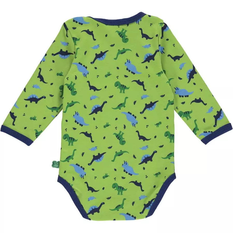 Fred's World Langarmbody LimeblueblueEarthgreen
