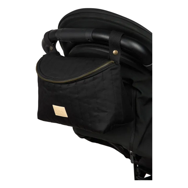 Nobodinoz Sac organiseur pour poussette Hyde Park | Noir