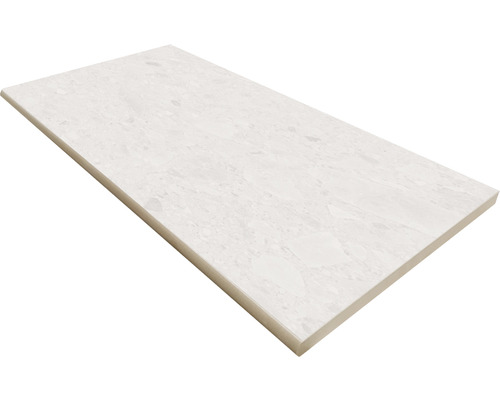 Zwembadrandsteen Donau Beige Ronde vorm 30 x 60 cm