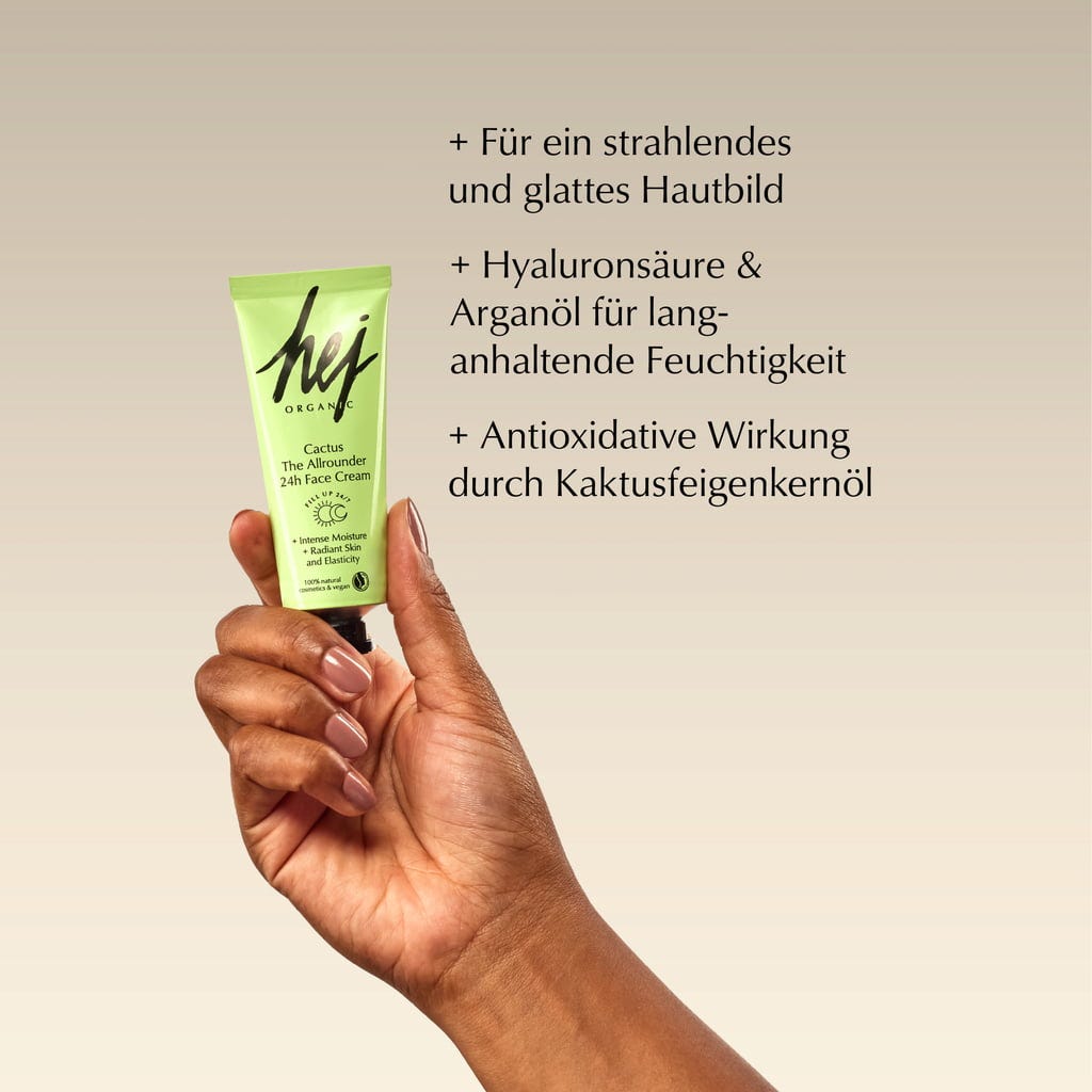 HEJ ORGANIC  Cactus The All-Rounder 24h Face Cream, 50 ml