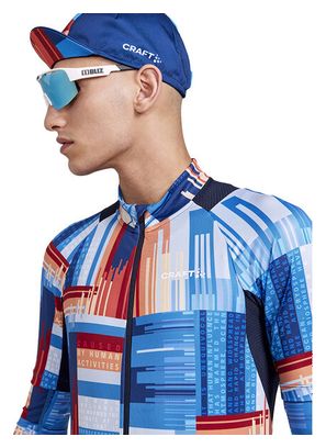 Maillot manches courtes Craft Adv Endur Bleu marine Multi Couleurs