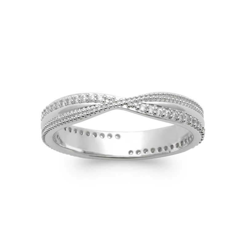 Bague Femme - Argent 925 - Oxyde de zirconium