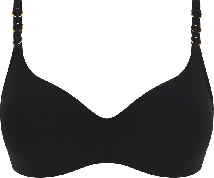 Chantelle Emblem Covering Underwired Bra Black