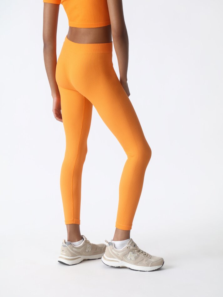 Leggings sem costura - Laranja