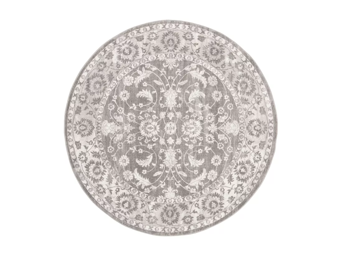 Tapis Cream & Grey 201 X 201 cm - Ciara