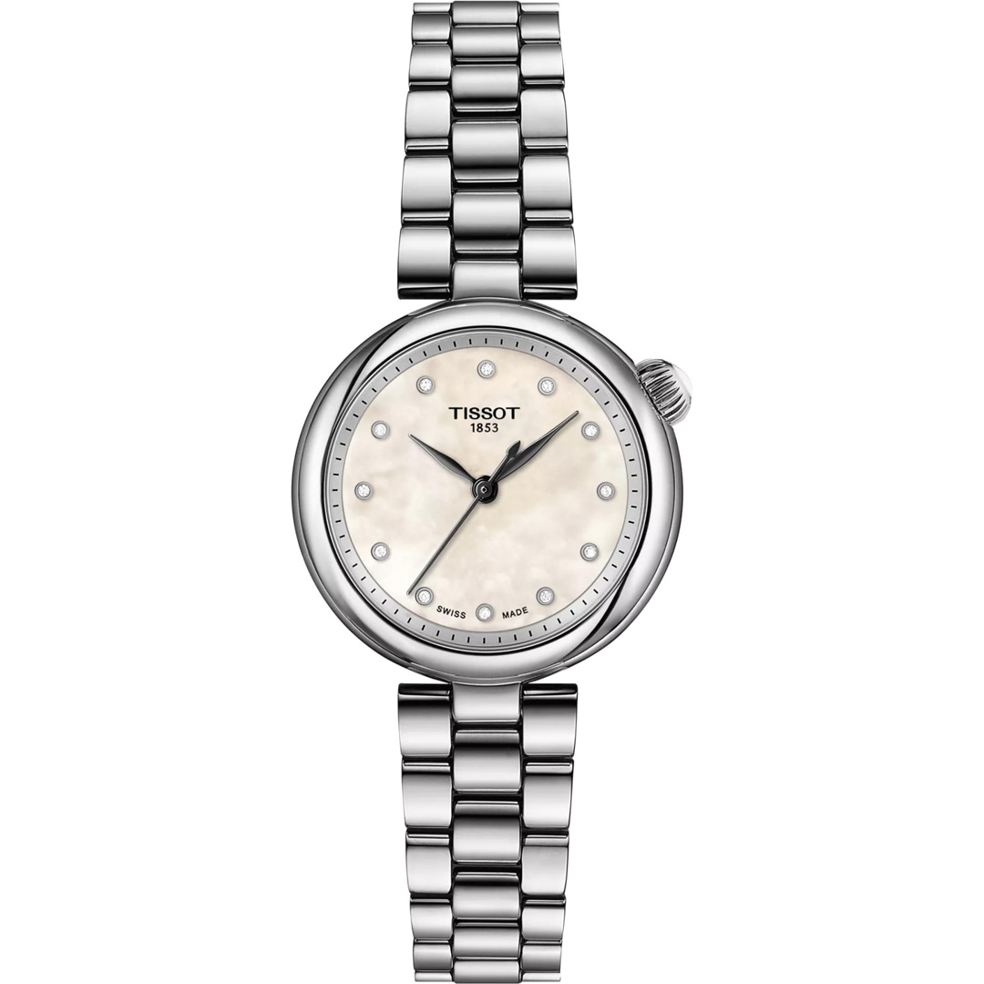 Tissot Desir Diamonds Silbrig