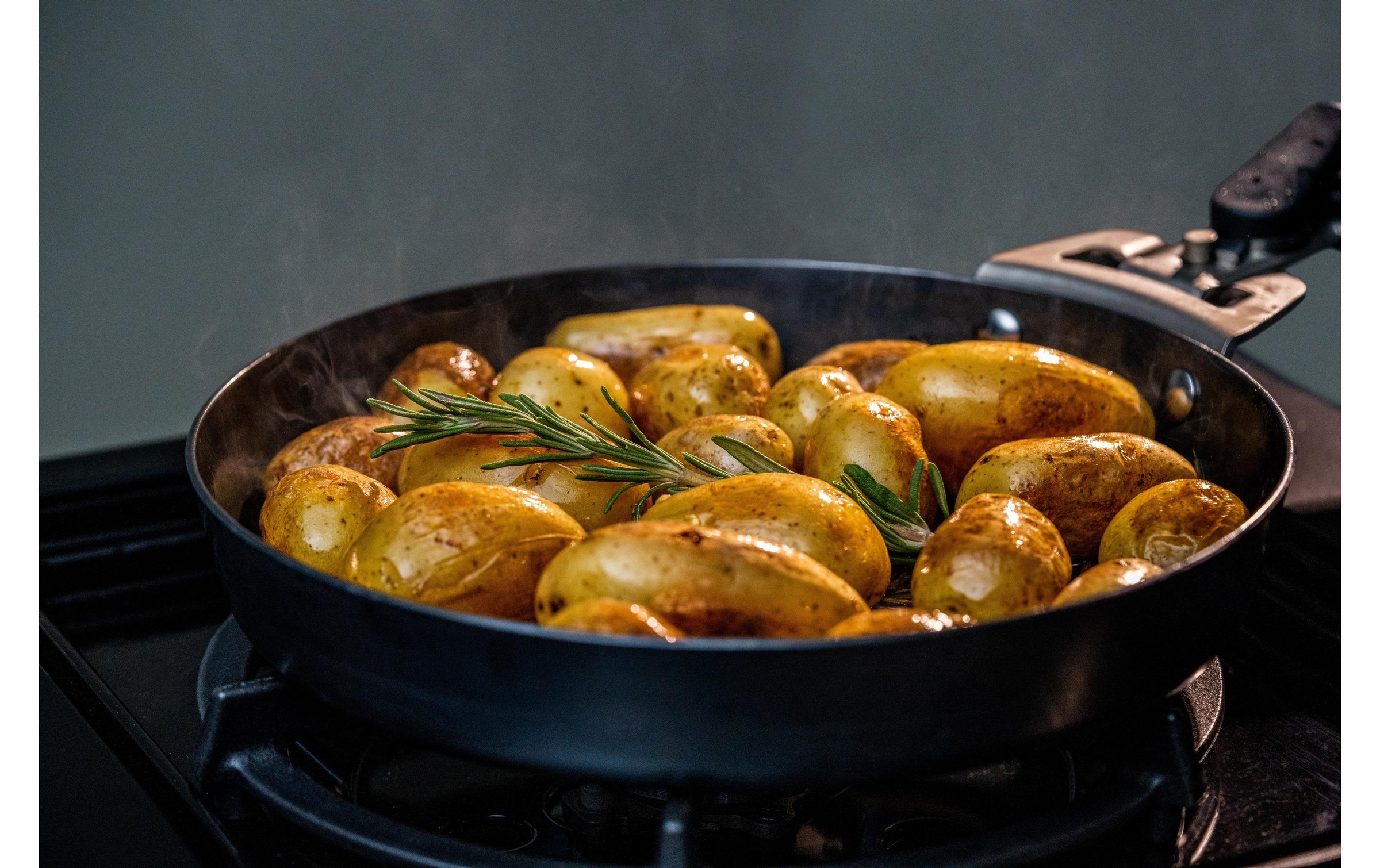 OUTDOORCHEF Grillpfanne »Karbonstahl, Ø 24 cm« Edelstahl