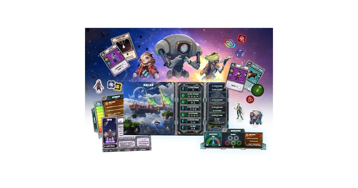 European Player NetworkWandering Galaxy Bordspel  (Engels, 1 - 6 spelers, 60 minuten, Vanaf 14 jaar)