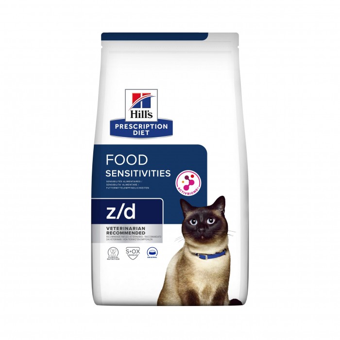 HILL'S Prescription Diet z/d Food Sensitivities - Croquettes pour chat