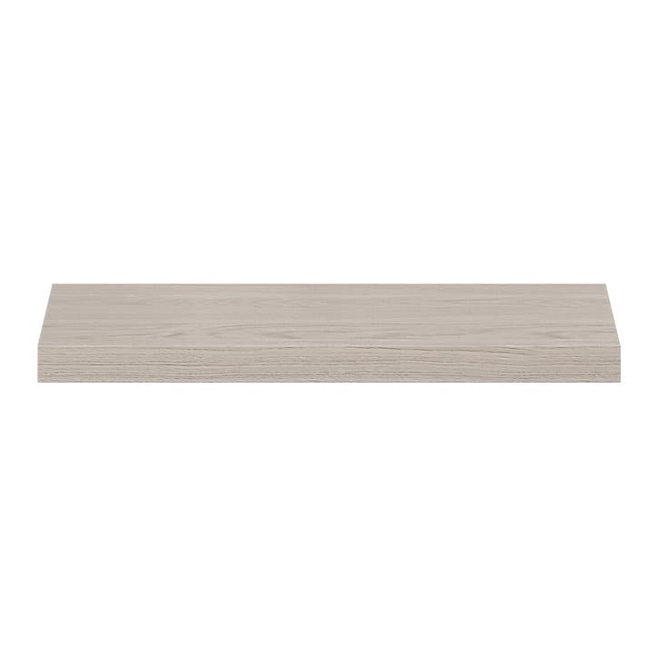Tablette murale avec fixation invisible GoodHome Cusko effet chêne clair 60 cm