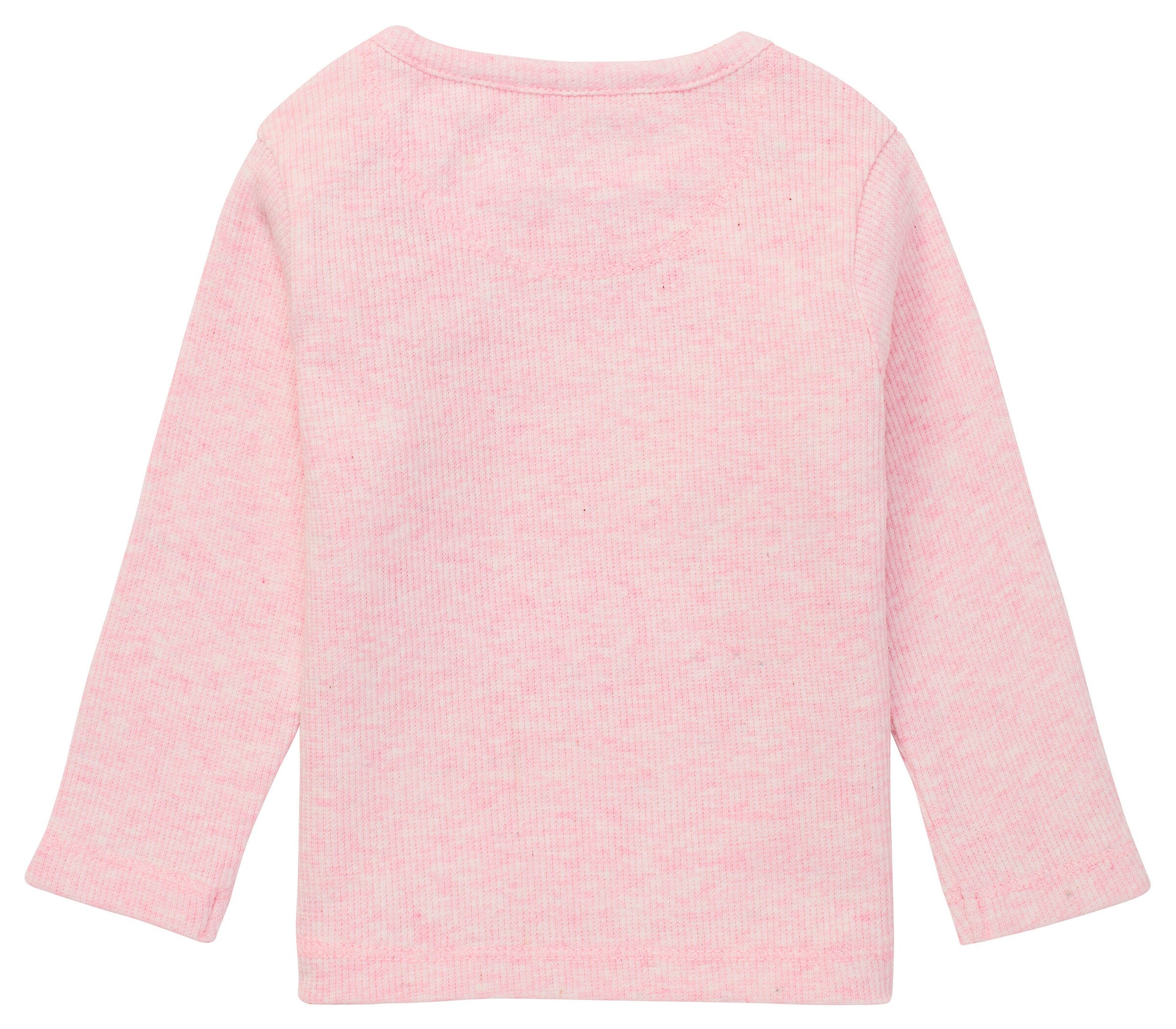 Noppies Baby Langarmshirt Natal Oatmeal