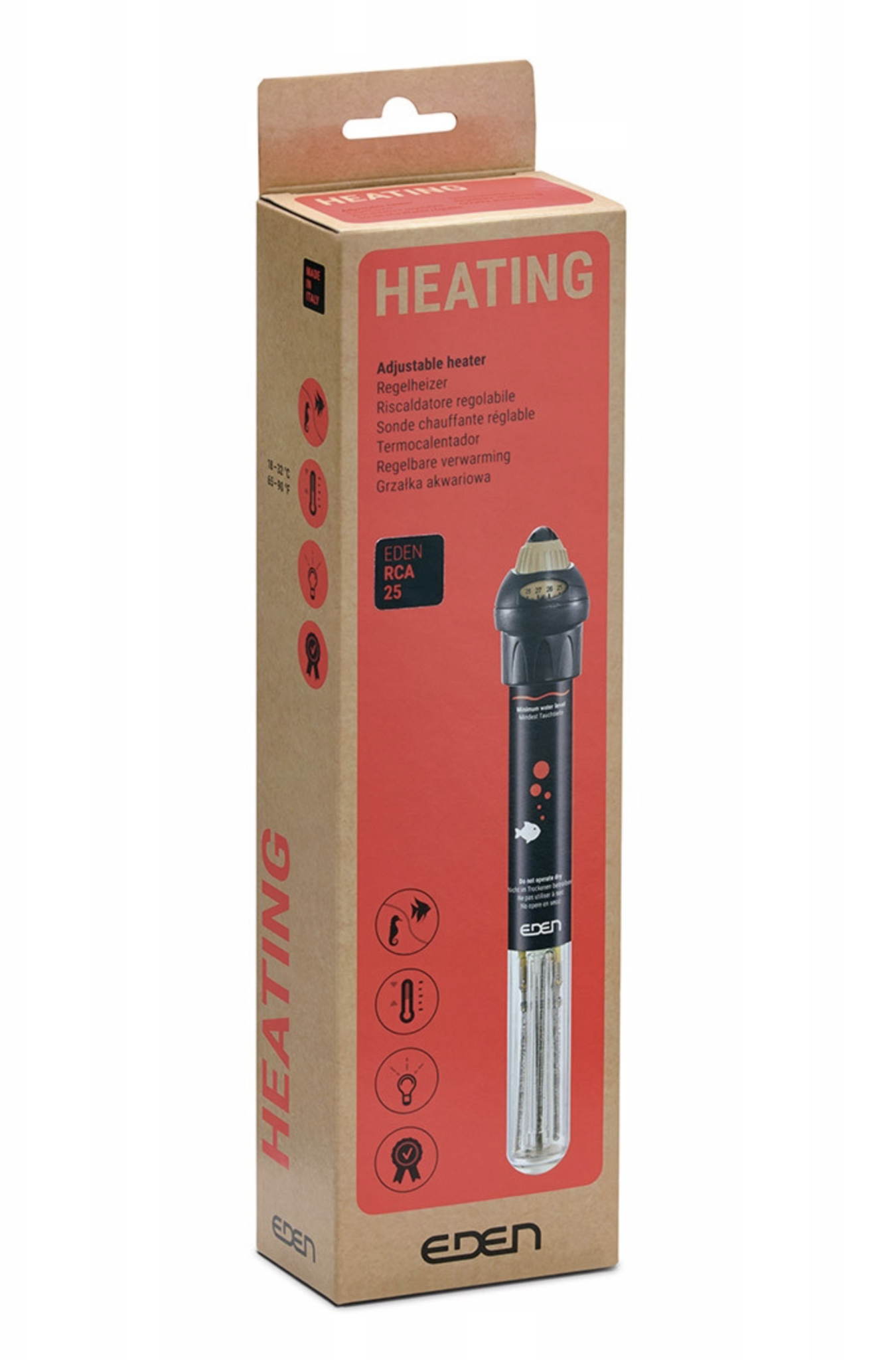 RCA 25 Regelbare verwarming