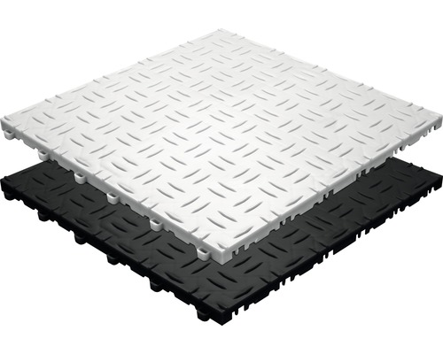 florco® grip click tegel 40 x 40 cm, 6 stuks, wit
