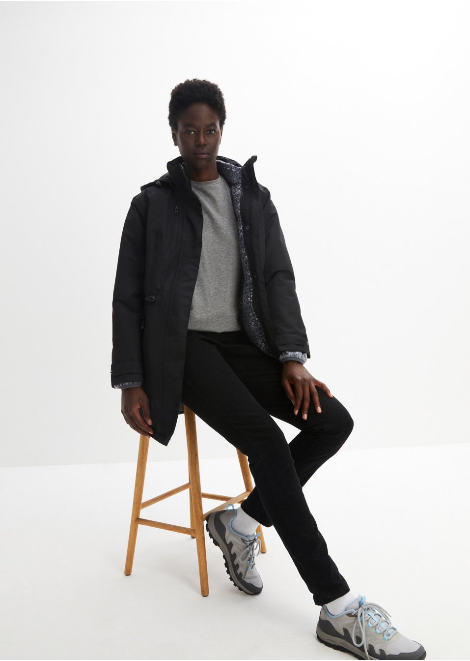 Manteau 3 en 1 avec veste intérieure en maille polaire